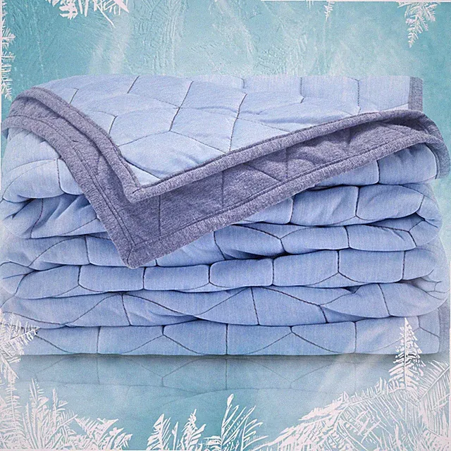 SLEEP ZONE Cooling Blanket for Hot Sleepers Twin Size (60x80 inches), Dual-Si...