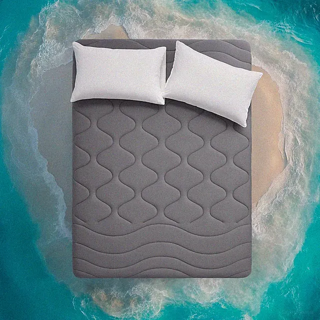 Sleep Zone Cooling Mattr Pad Full, Support Mattr per, Breathable