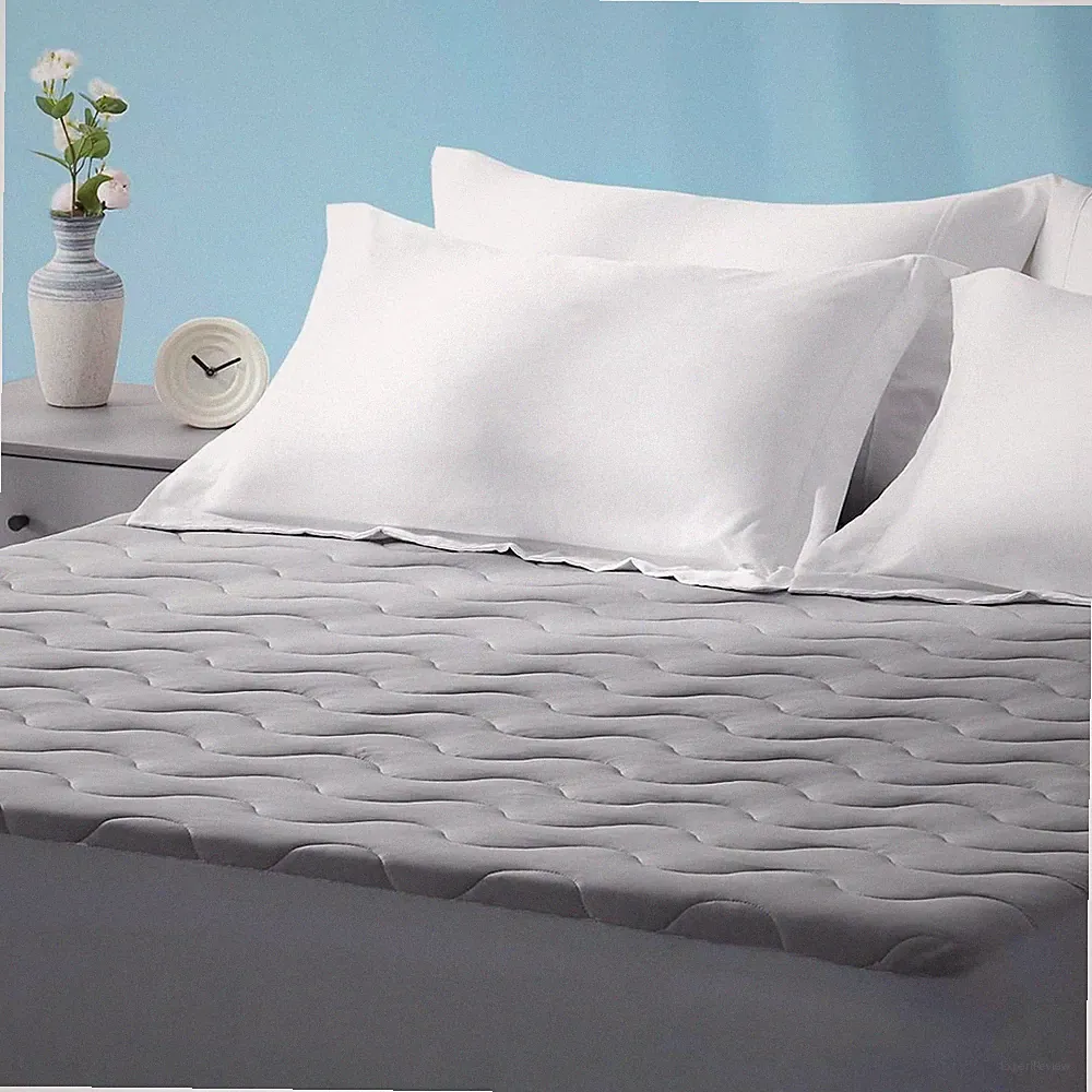 Sleep Zone Cooling Mattr Protector King, Waterproof Bedding