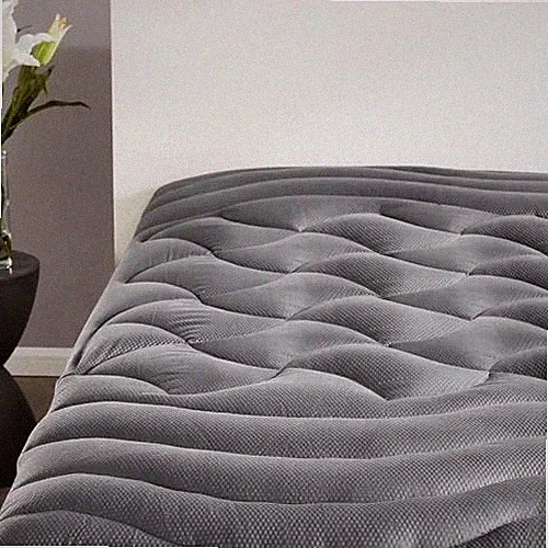 Sleep Zone Cooling Queen Mattress Topper, Premium Zoned Cool Mattress