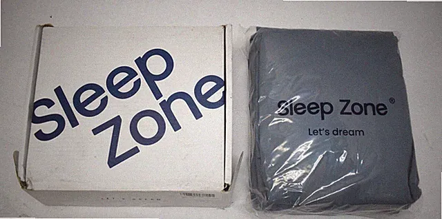 Sleep Zone Flint Blue 4 Piece Bed Sheets Set Queen Size Fitted Flat Pillow Cases