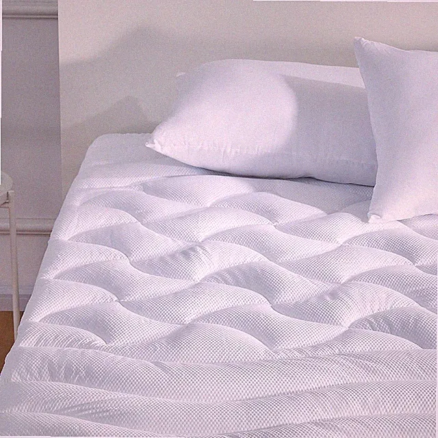 SLEEP ZONE King Size Cooling Mattress Topper, Premium Zoned Cool Mattress Pad...