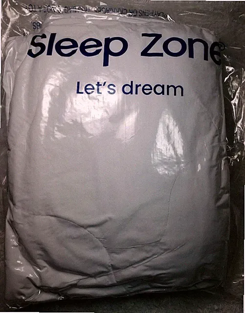 SLEEP ZONE Quilted Mattress Pad Cover Twin White Cooling Fluffy Soft Topper
