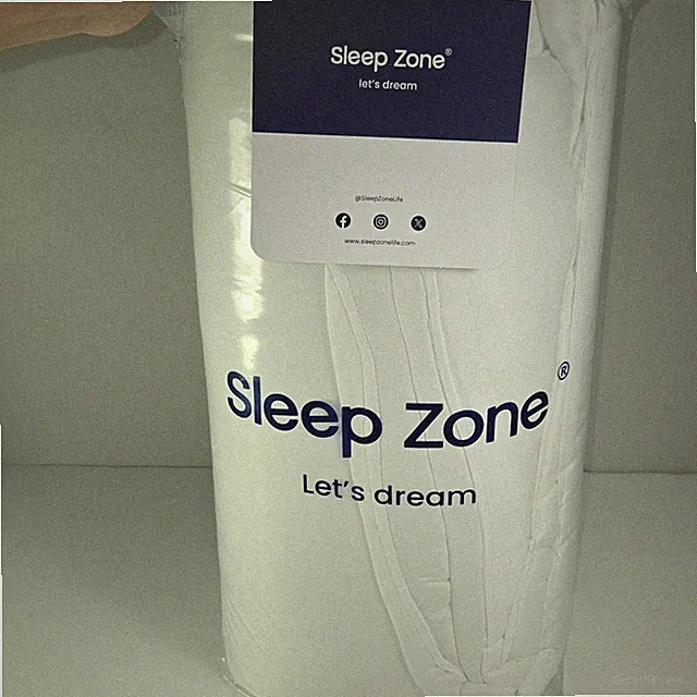 Sleep Zone White Down Alternative Comforter Queen Size New In Bag